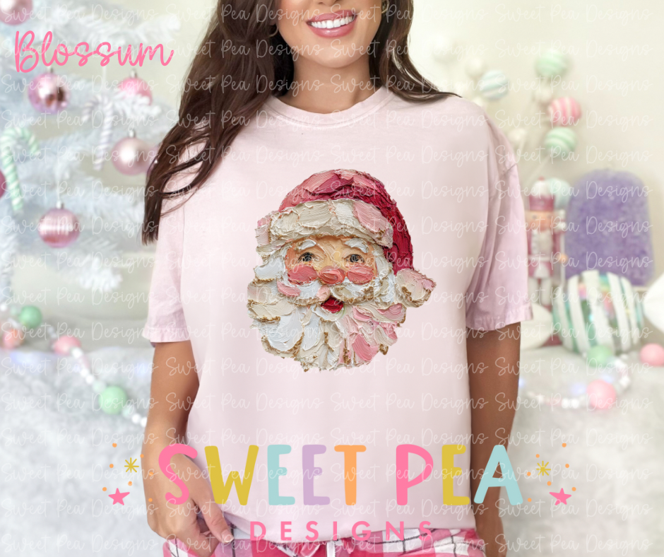 Brushstroke Santa