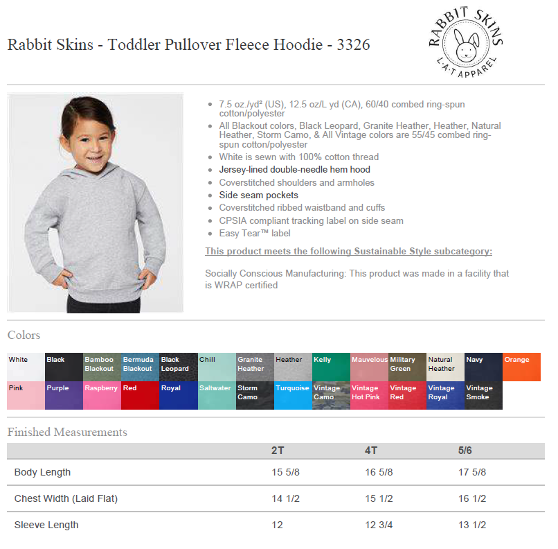 $20 Hoodie Sale (Girl Toddler 2T-5/6)