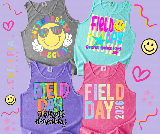 FIELD DAY TEES  & TANKS