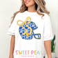 FLORAL FOOTBALL HELMET