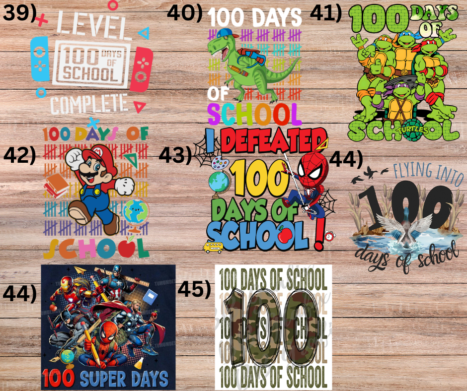 Design your own 100th Day of School Shirt (Youth)