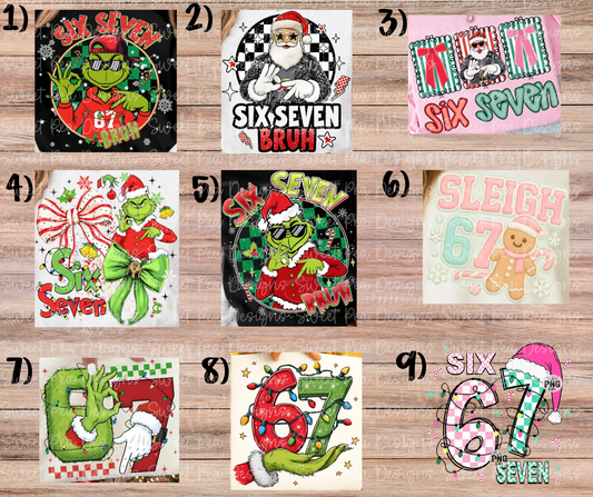 Kids Christmas "67" Tees