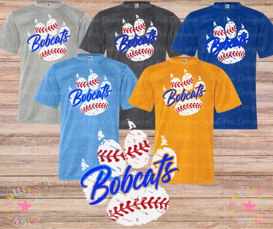 Bobcats Baseball Paw