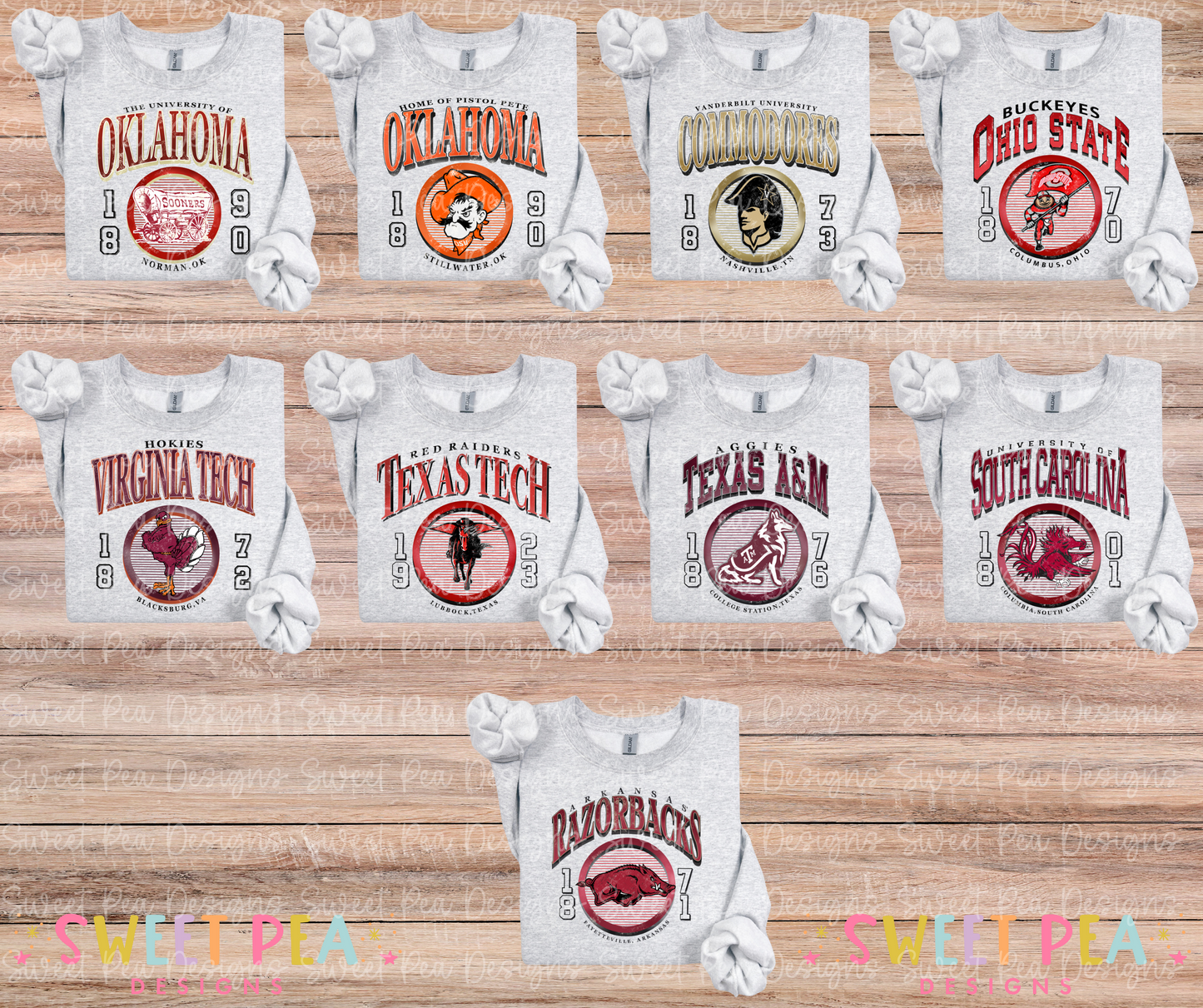 Collegiate Vintage Design