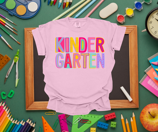 Colorful Grade Shirt