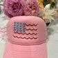 Bow Scalloped American Flag
