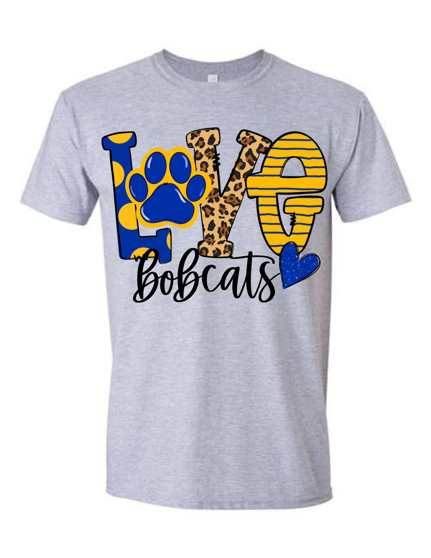 LOVE Bobcat Spirit Shirts