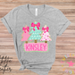 Personalized Pink Christmas Tree Tee (Youth)