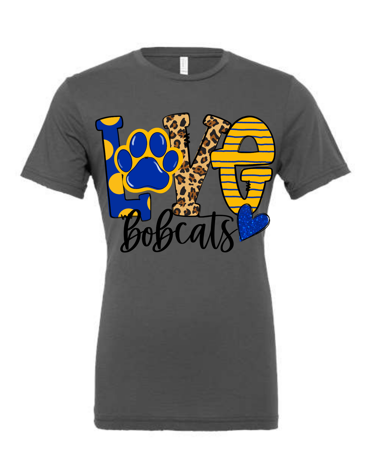 LOVE Bobcat Spirit Shirts