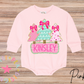 Personalized Pink Christmas Tree Tee (Infant)