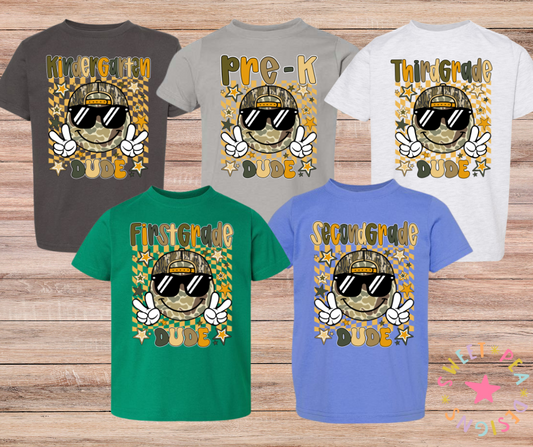 Camo Dude Grade Tee