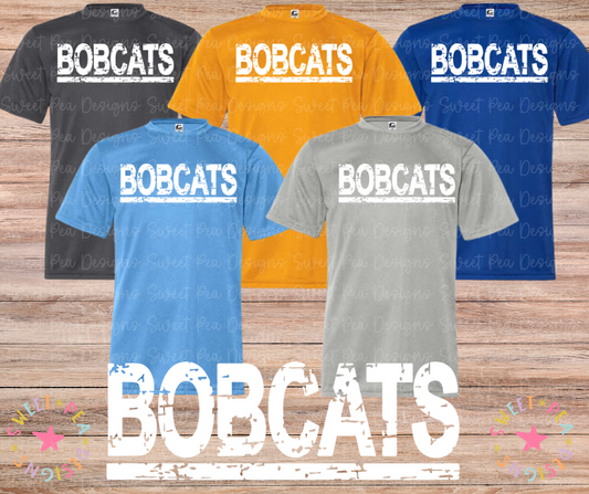 Distressed Bobcats Tee