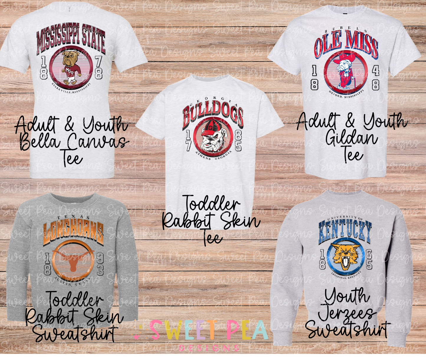 Collegiate Vintage Design