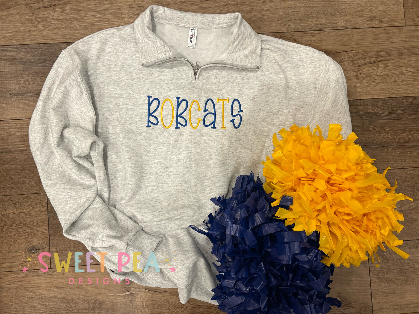 CUSTOM 1/4 ZIP SWEATSHIRT