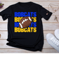 Girls Football Tee