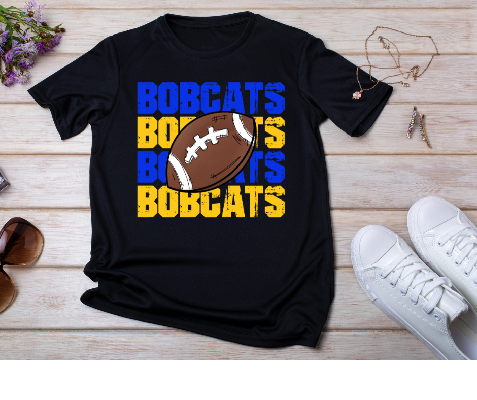 Girls Football Tee