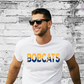 DISTRESSES BOBCAT/PAW TEE