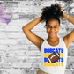 Girls Football Tee