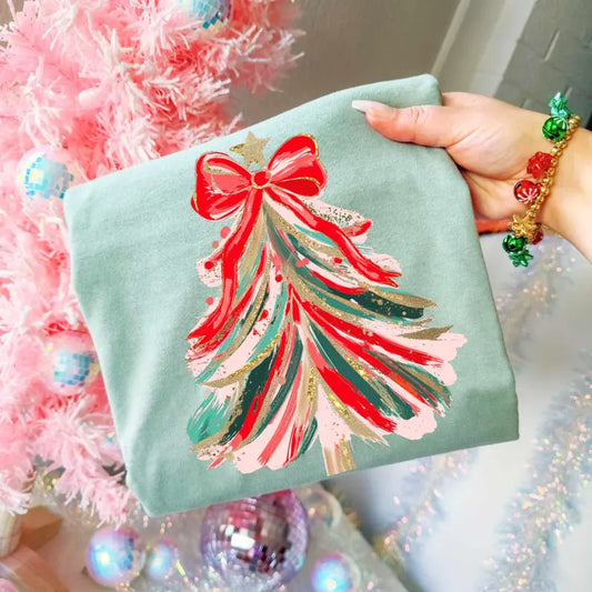 Brushstroke Christmas Tree