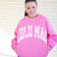 LM-SW-1007 Pink/Light Pink Puff Sweatshirt