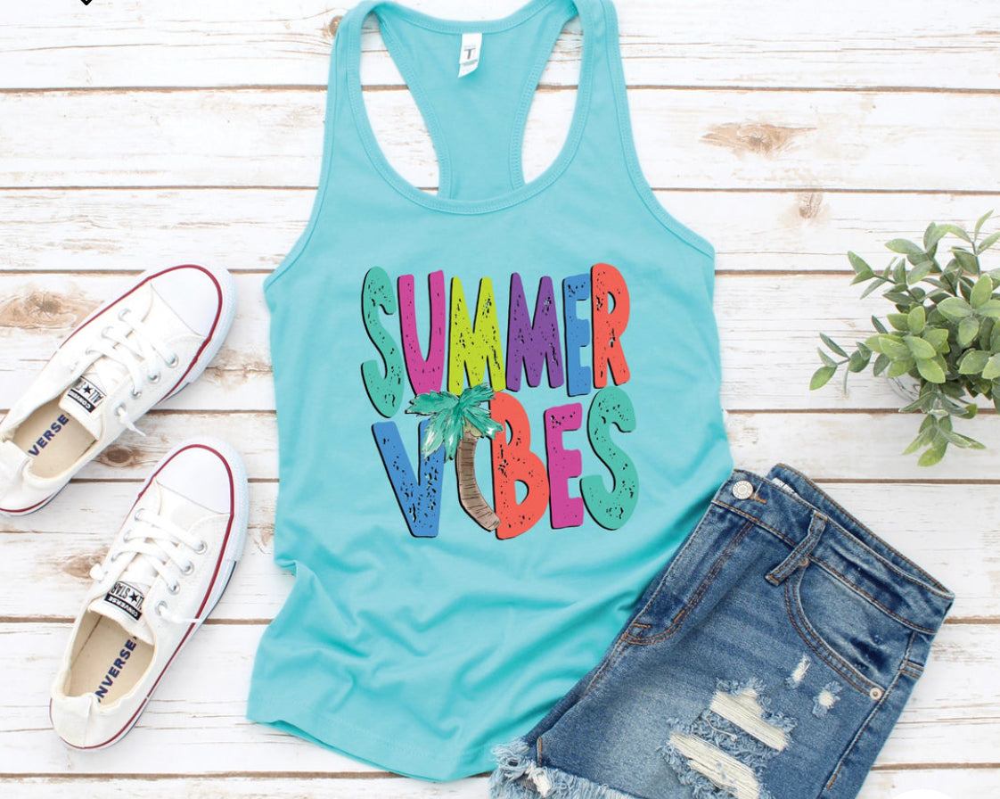 Summer Vibes Tank Top Sale